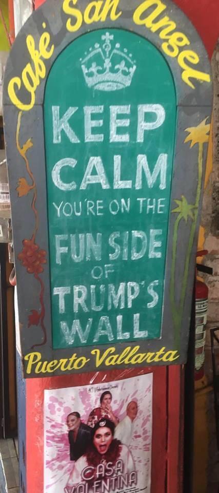 Fun side of Trump's Wall